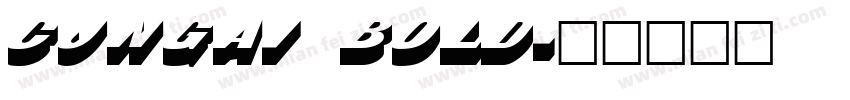 CJNgai Bold字体转换